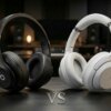 Beats Studio Pro vs Sony WH-1000XM4 headphones side by side comparison