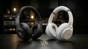Beats Studio Pro vs Sony WH-1000XM4 headphones side by side comparison