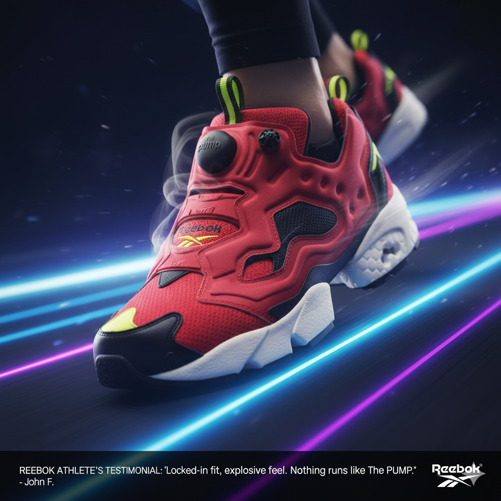 Reebok athlete's testimonial