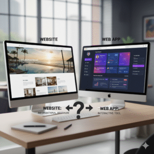Web Apps vs Website