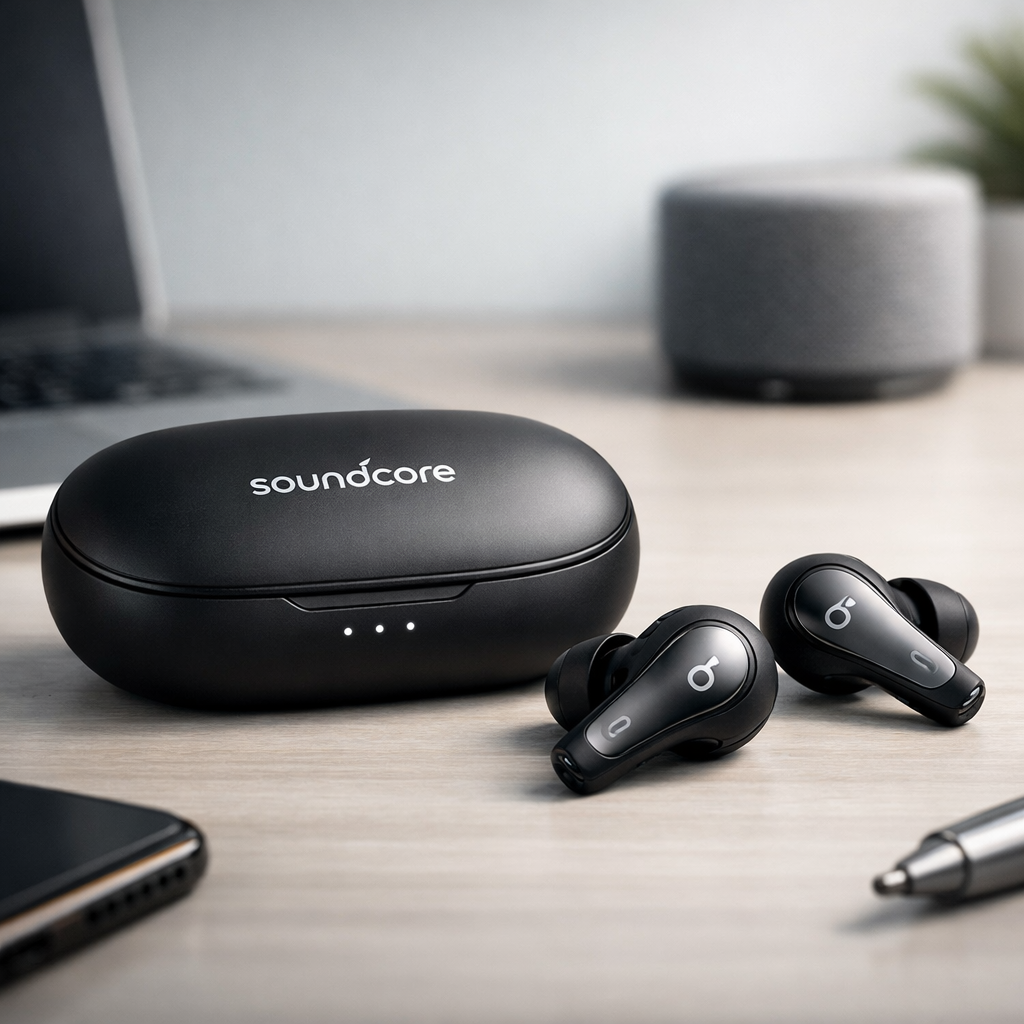 Soundcore Liberty wireless earbuds long battery life under $100