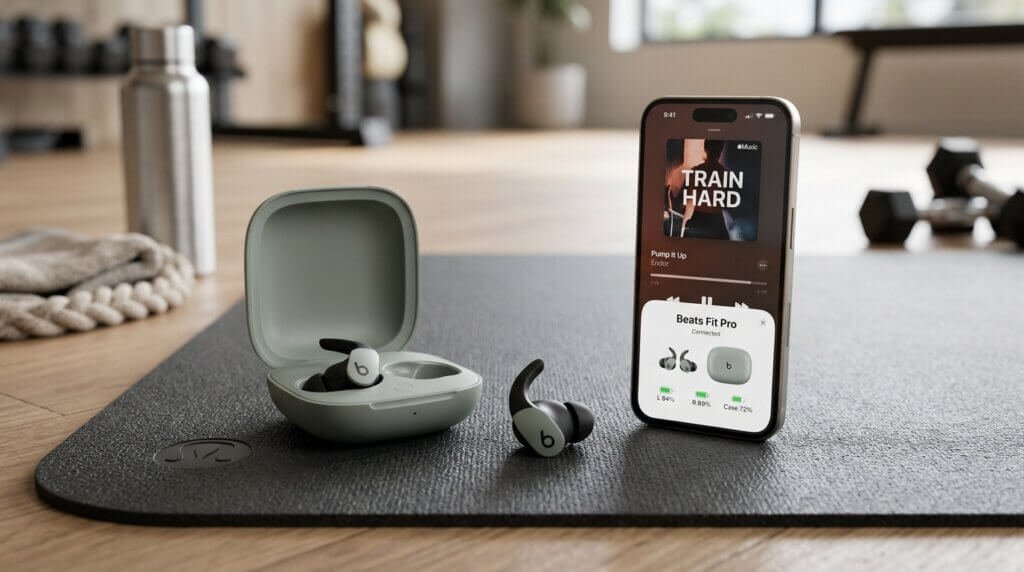 Beats Fit Pro workout wireless earbuds for iPhone