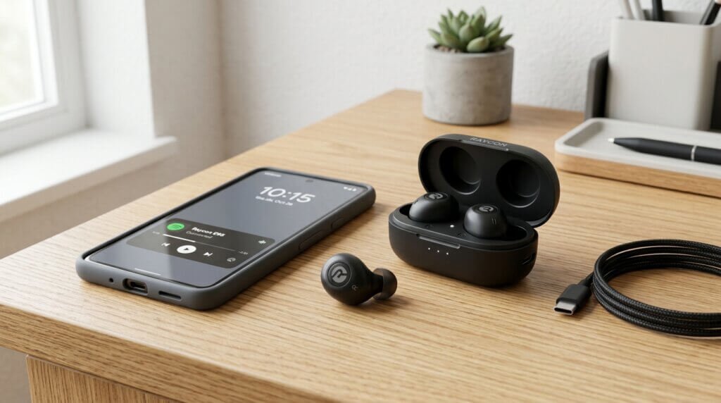 Raycon E95 budget wireless earbuds for iPhone