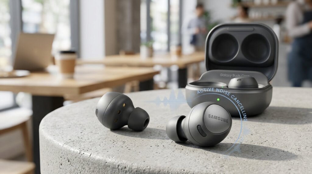 Samsung Galaxy Buds Core noise cancelling earbuds