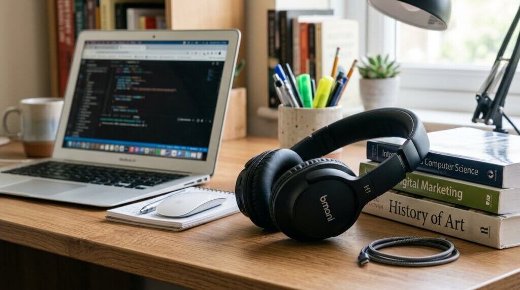 bmani H1 budget wireless headphones for casual everyday use