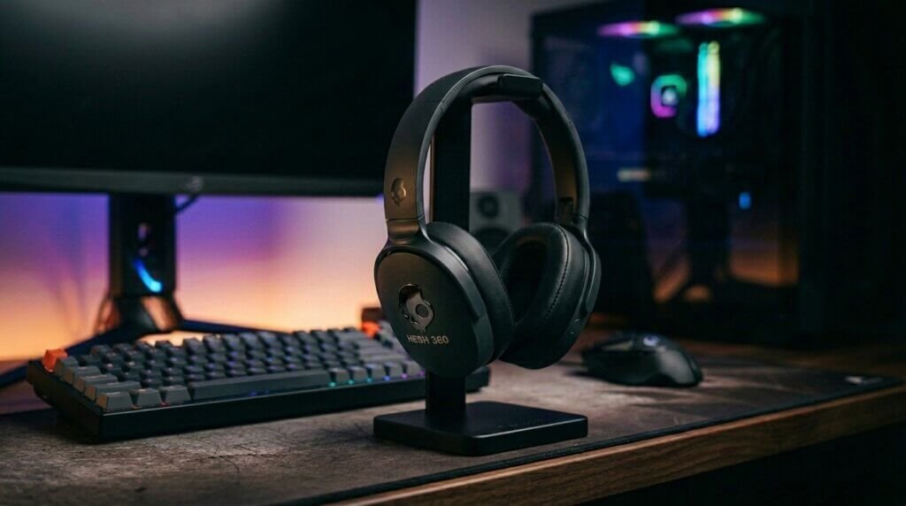Skullcandy Hesh 360 wireless headphones with deep bass performance