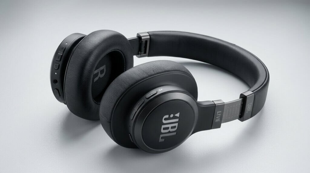 JBL Live 660NC adaptive noise-cancelling headphones
