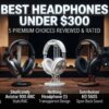 Best headphones under $300 including five popular over-ear models