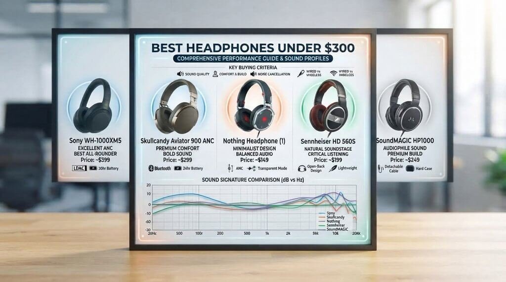 Buying guide for choosing the best headphones under $300
